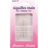 Aiguilles cuir-plastique -pvc X5 - Couture loisirs