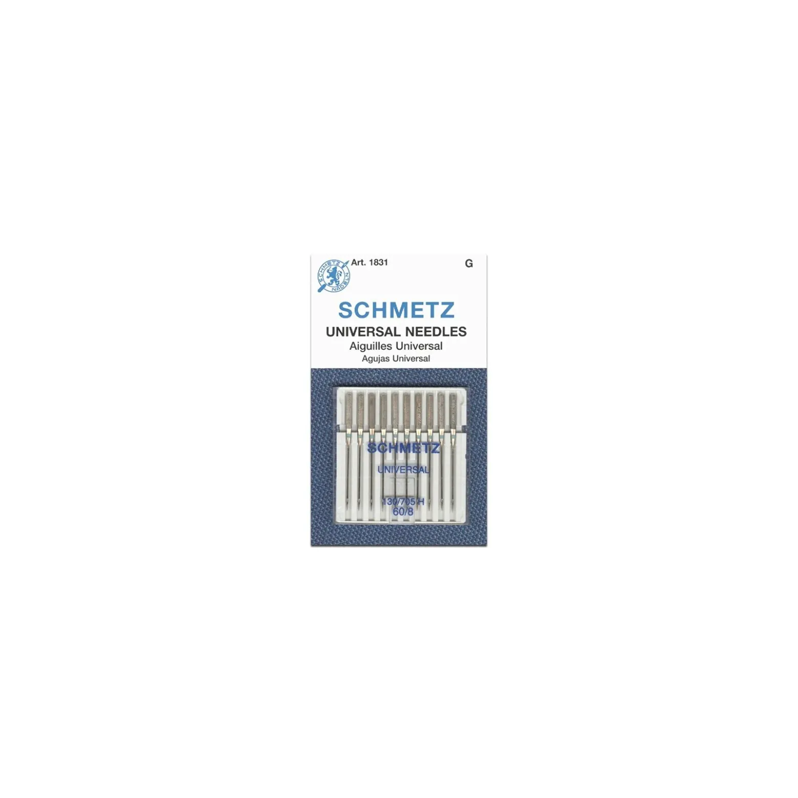 Aiguilles machine à coudre Schmetz - universelle - lot de 10