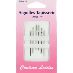 Aiguilles tapisserie n° 22 X6 - Couture loisirs