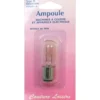 Ampoule 15w / 240 v baionnette moyenne - Couture loisirs