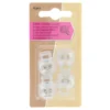 Arrêts cordons Boubli - transparent (lot de 4)