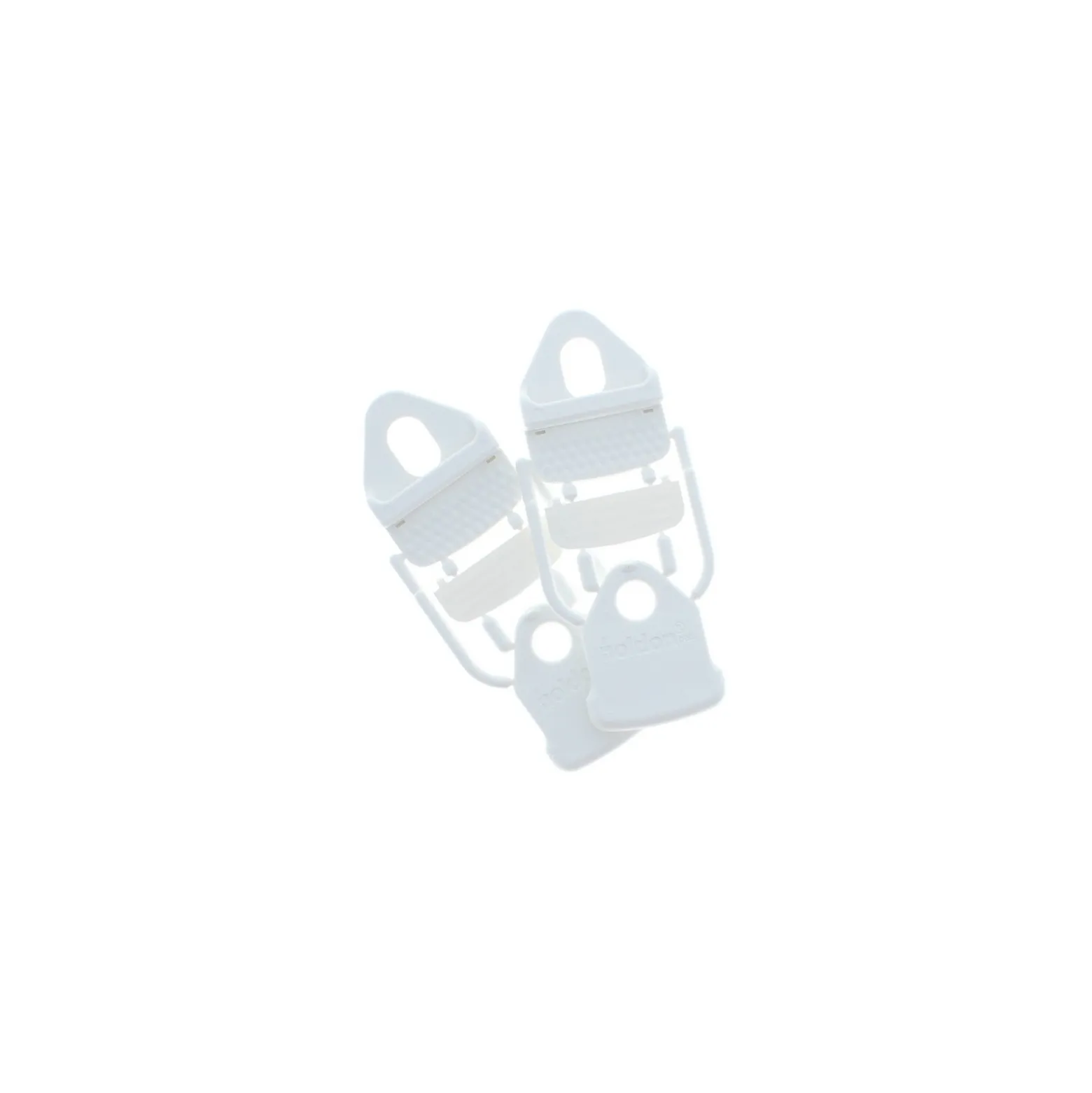 Attache à Clipser (Pack de 2) - Blanc