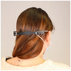 ♥ Attache pour masque - Noir ♥