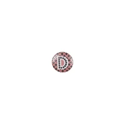 Badge alphabet fantaisie D