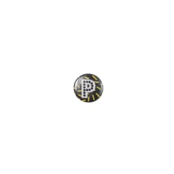 Badge alphabet fantaisie P
