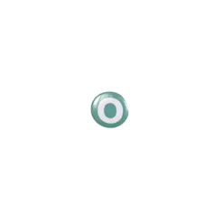 Badge alphabet O
