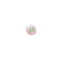 Badge alphabet P