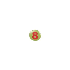 Badge chiffre 8