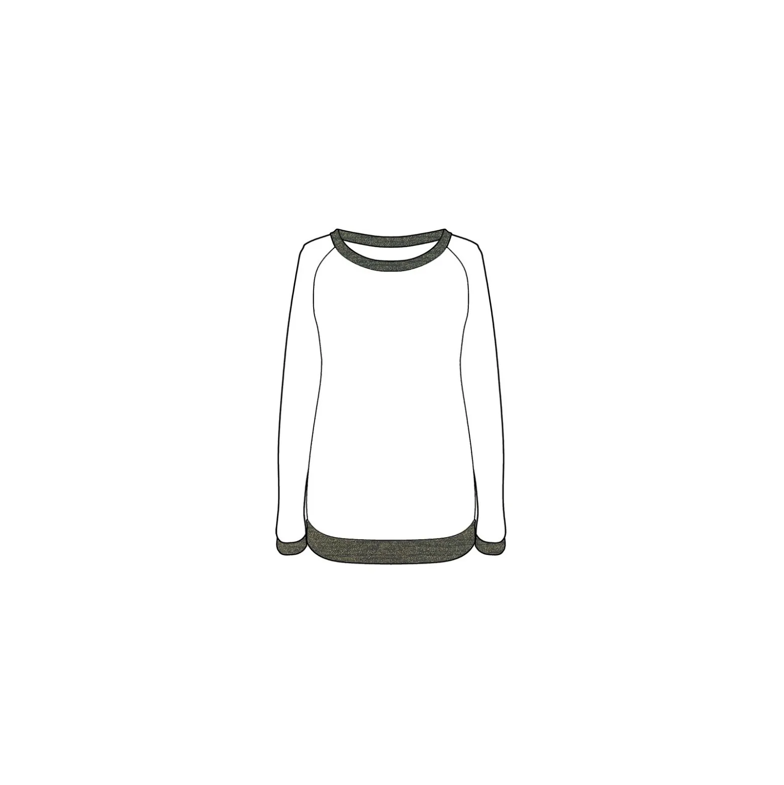 Bande fil lurex bord-côte gris - lurex doré (1m)