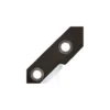 Bande à oeillets auto-agrippante Rivetstrip® - marron x 18cm