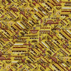 Biais coton Aworo - jaune
