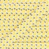 Biais coton Eventails dorés 27 mm - jaune