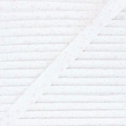 Biais Coton Sparkly Stars - rose
