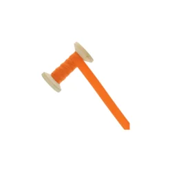 Biais Elastique pré-plié 15 mm - orange profond