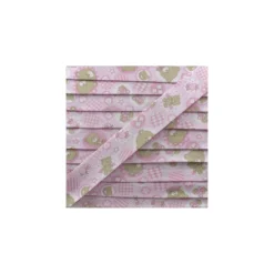 biais fantaisie oursons - rose