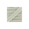 Biais fantaisie Piqué de coton Etoiles taupe/blanc