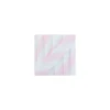 Biais Polycoton Pois Rayure - Rose