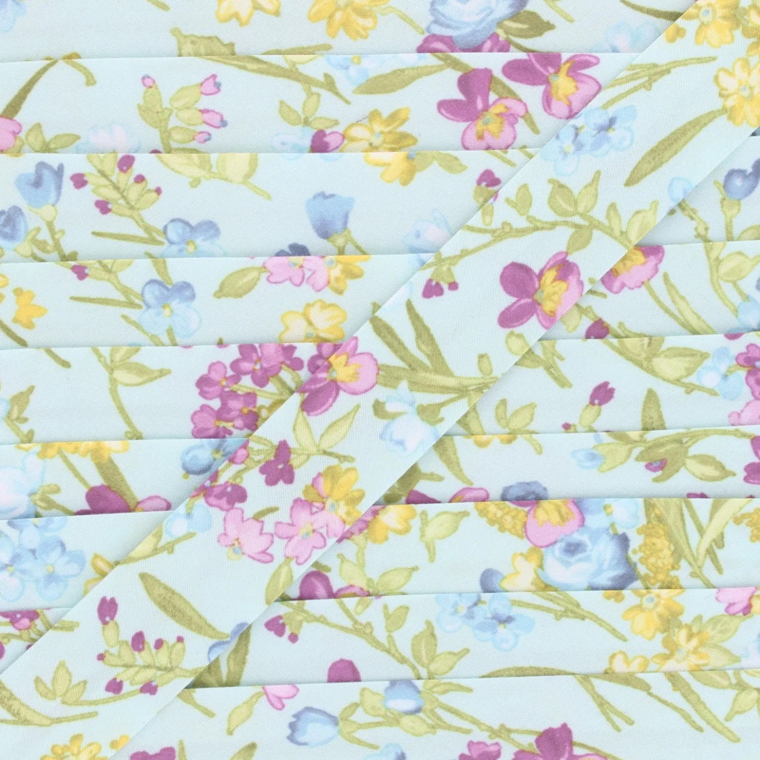 Biais Pretty Flowers opaline