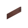 Biais satin rayé marron