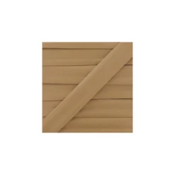 Biais simili beige 25 mm