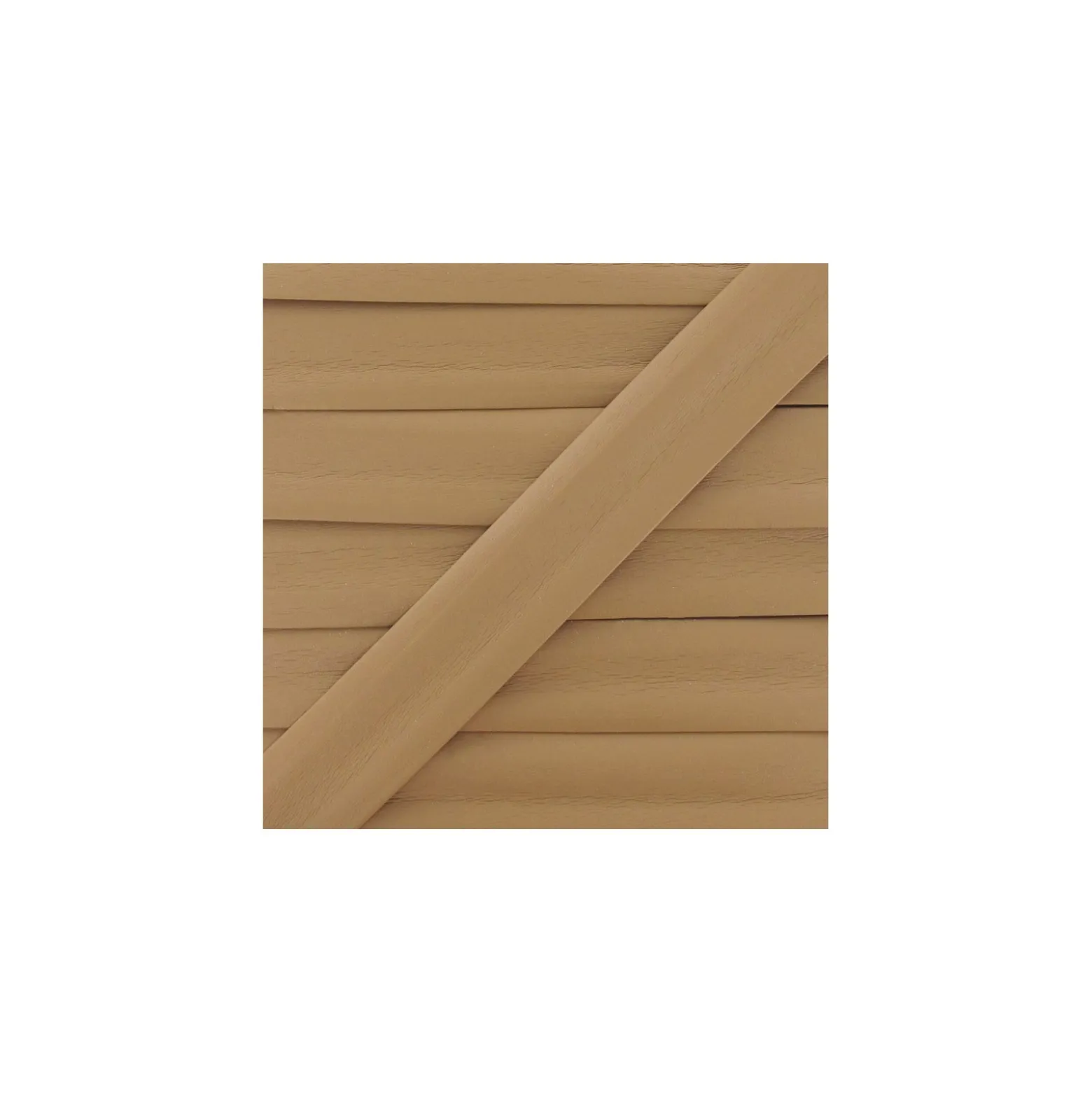 Biais simili beige 25 mm