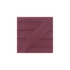 Biais simili cuir métallisé bordeaux 25 mm