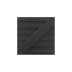 Biais simili gris anthracite 25 mm
