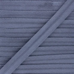 Biais velours 20 mm - gris