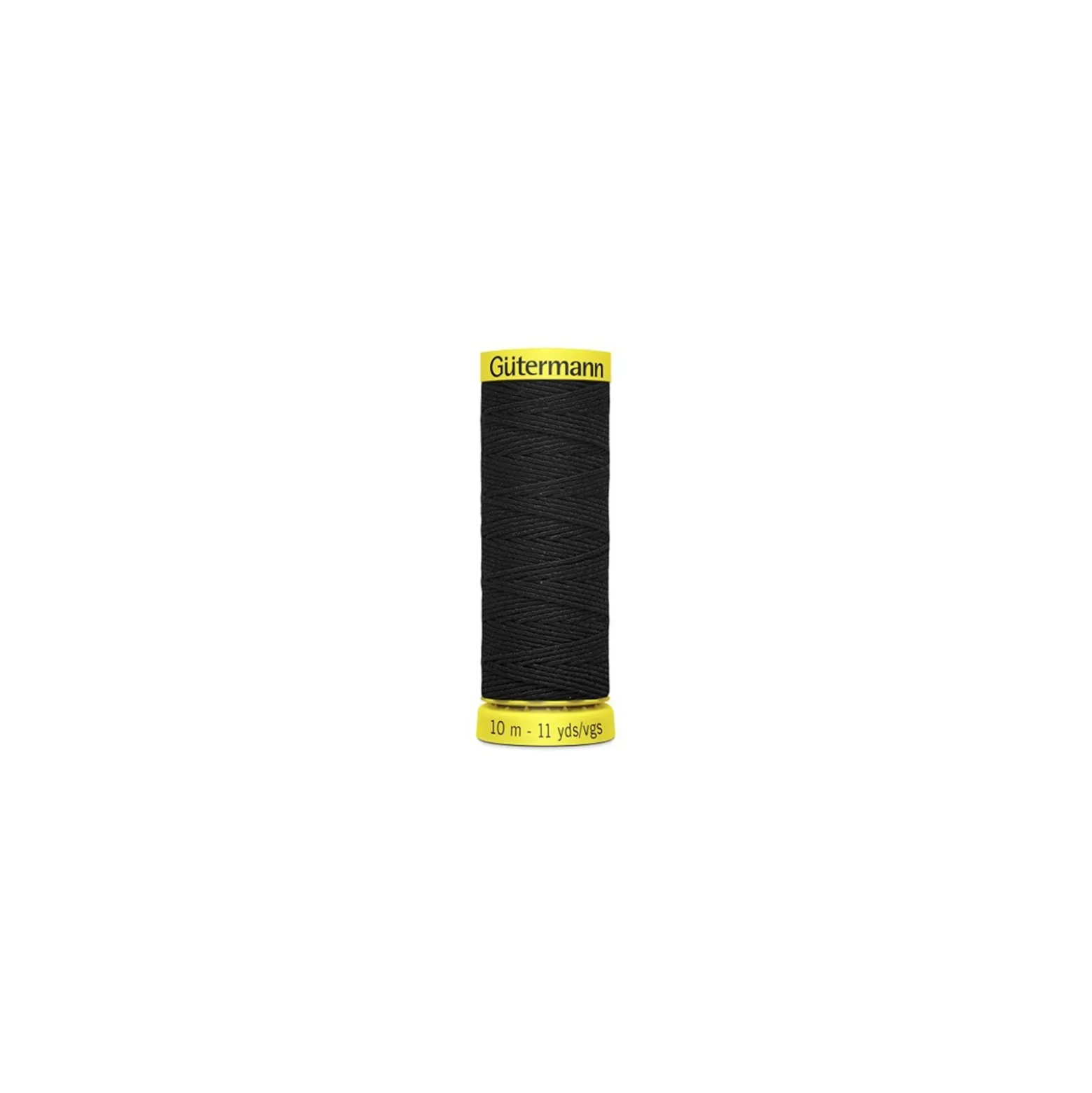 Bobine de fil de fronces Gutermann 10 m - N°4017 - noir