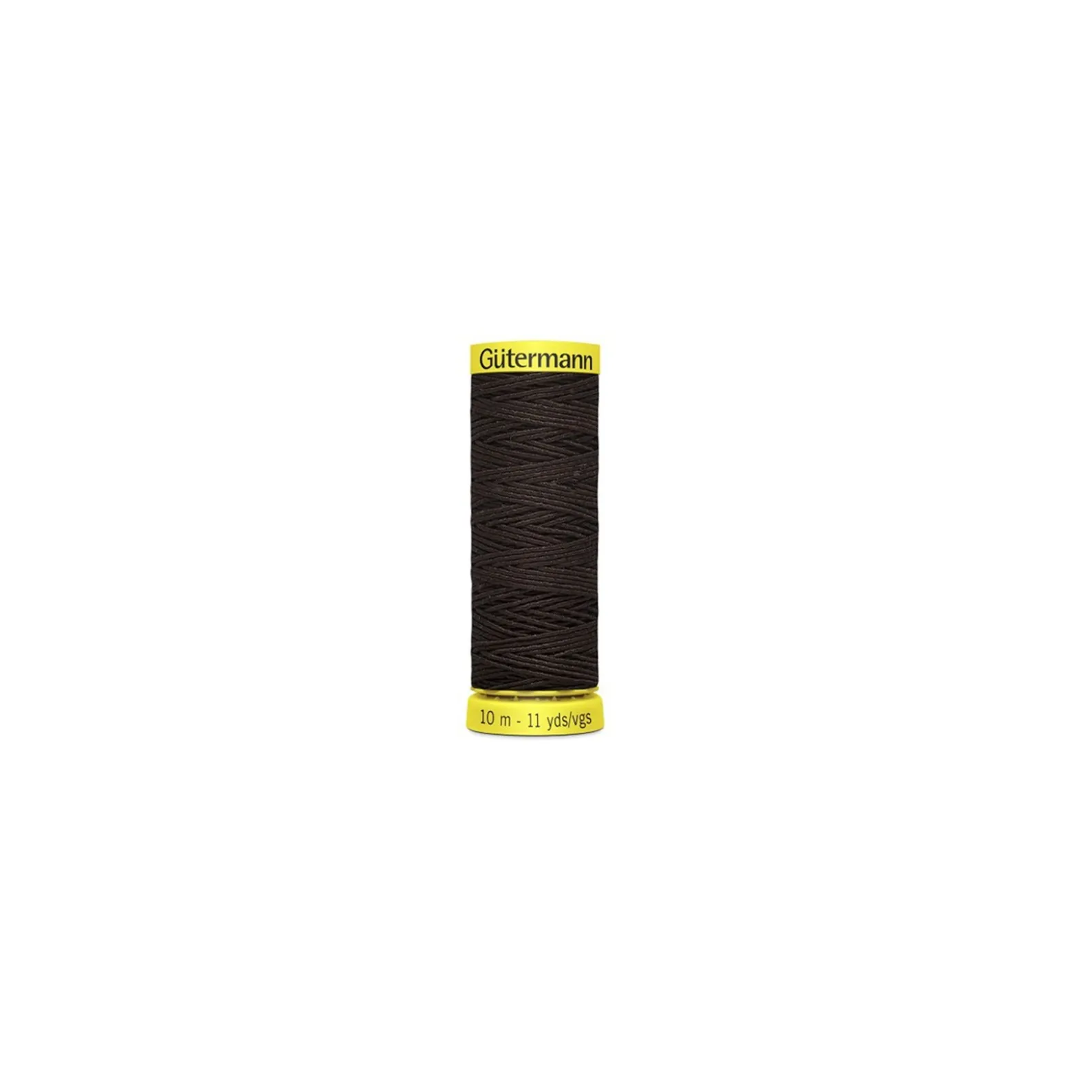 Bobine de fil de fronces Gutermann 10 m - N°4002 - marron