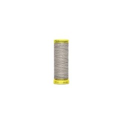 Bobine de fil de fronces Gutermann 10 m - N°8387 - gris clair