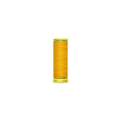 Bobine de fil de fronces Gutermann 10 m - N°4009 - jaune