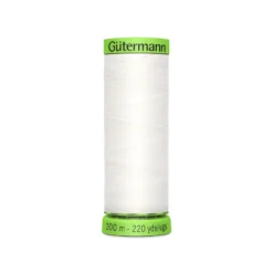 Bobine de Fil Extra Fin Gutermann 200m - Blanc