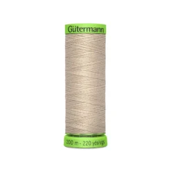 Bobine de Fil Extra Fin Gutermann 200m - Beige Moyen