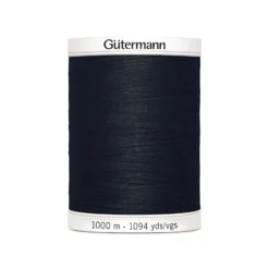 Bobine de Fil pour tout coudre Gutermann 1000 m - N°0 Noir