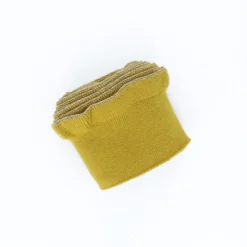 Bord Cote Poppy volant (135x7,5cm) - jaune moutarde