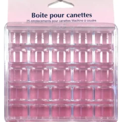 Boîte à canettes en plastique - 25 emplacements - Couture loisirs