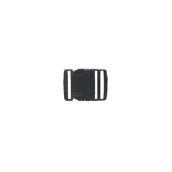 Boucle banane plastique Alba - noir