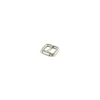 Boucle Ceinture métal Abby nickel mat