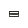 Boucle coulissante rectangle (lot) - noir
