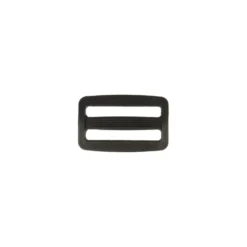 Boucle coulissante rectangle (lot) - noir