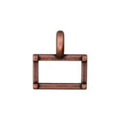 Boucle Métal Carro 25 mm - Cuivre Ancien