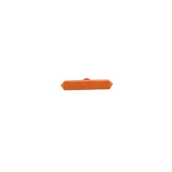 Bouton bûchette nylon orange