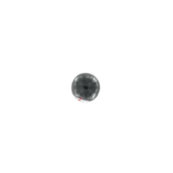 Bouton boule polyester noir 10 mm