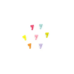 Bouton chiffre 7 Color