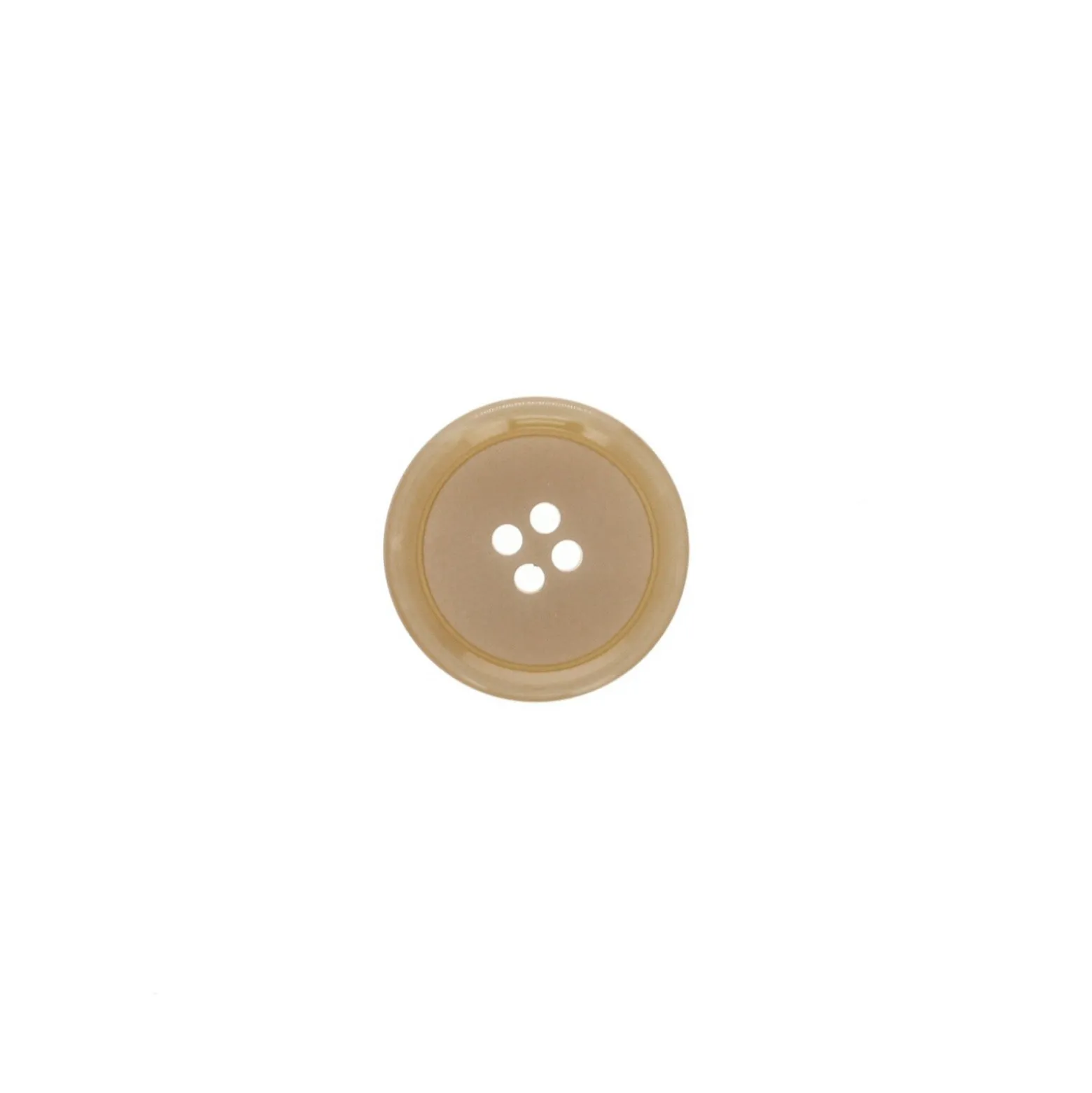 Bouton galalithe Gelo - beige
