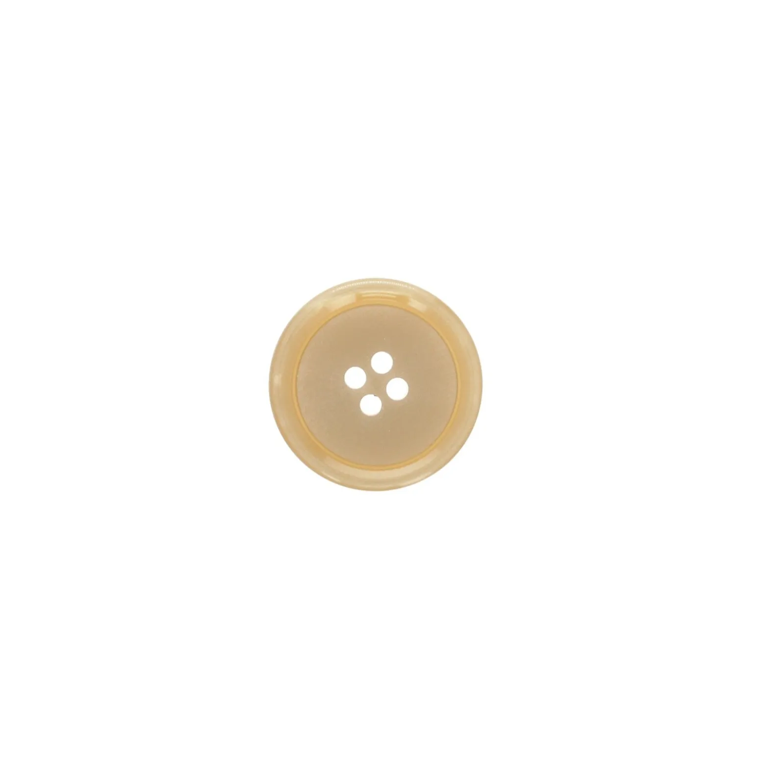 Bouton galalithe Gelo - cappuccino