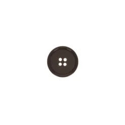 Bouton galalithe Gelo - chocolat