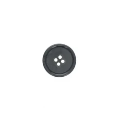 Bouton galalithe Gelo - gris anthracite