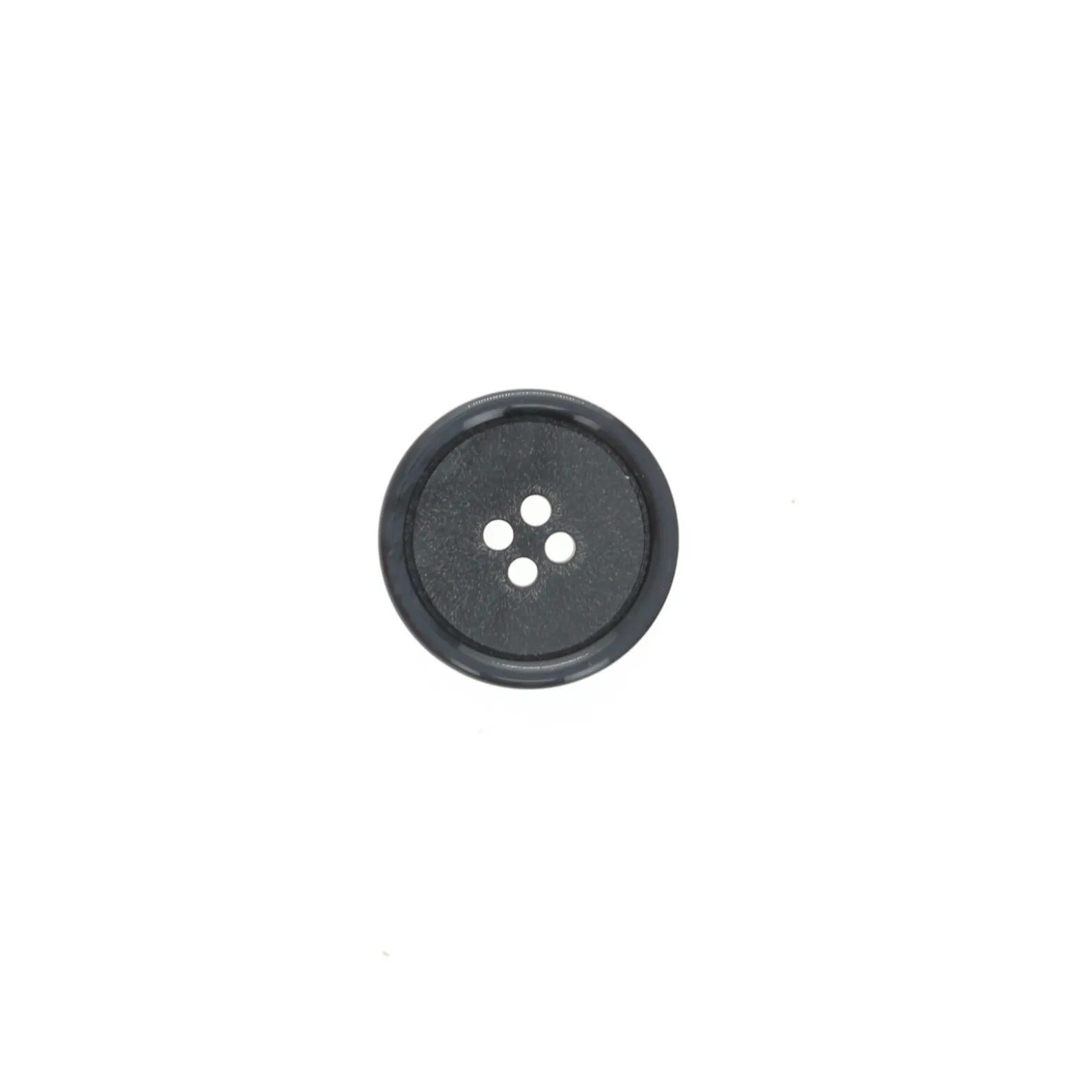Bouton galalithe Gelo - gris anthracite